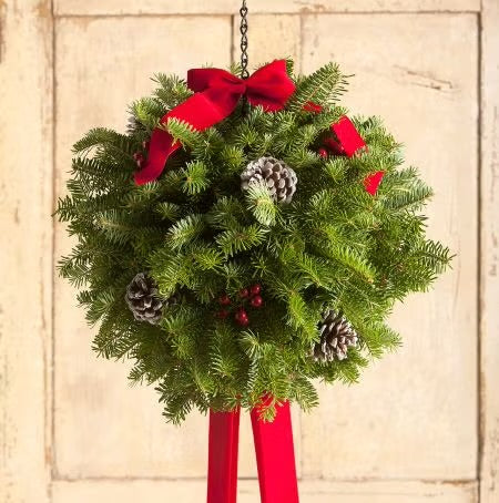 Christmas Kissing Ball