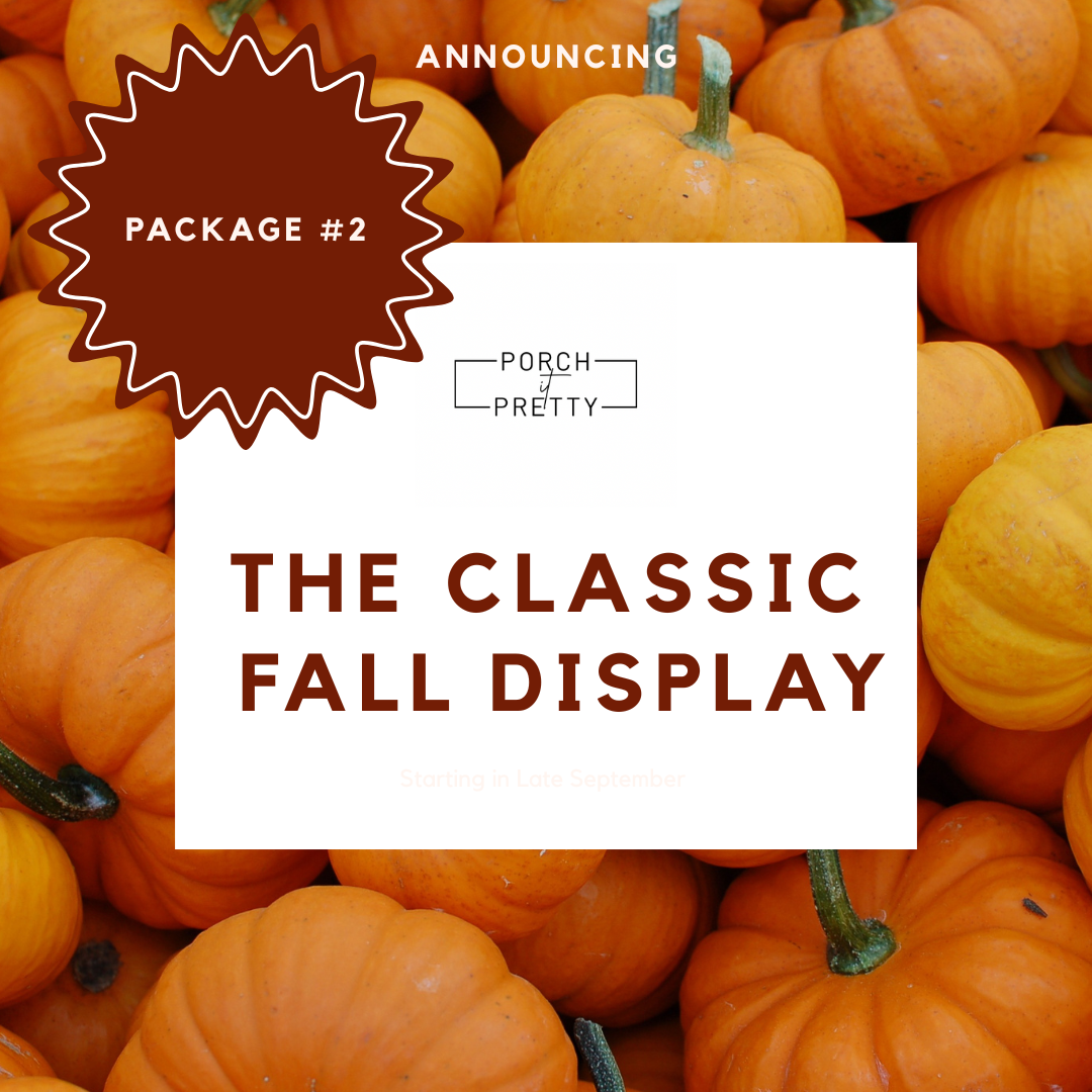 The Classic Fall Display