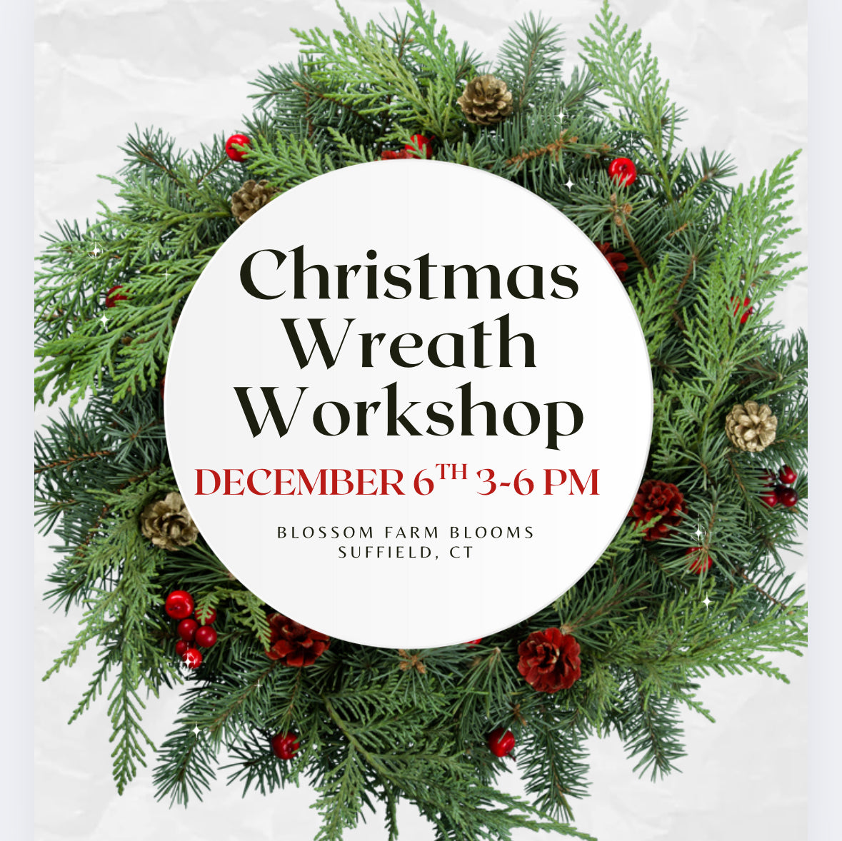 Christmas Wreath Workshop